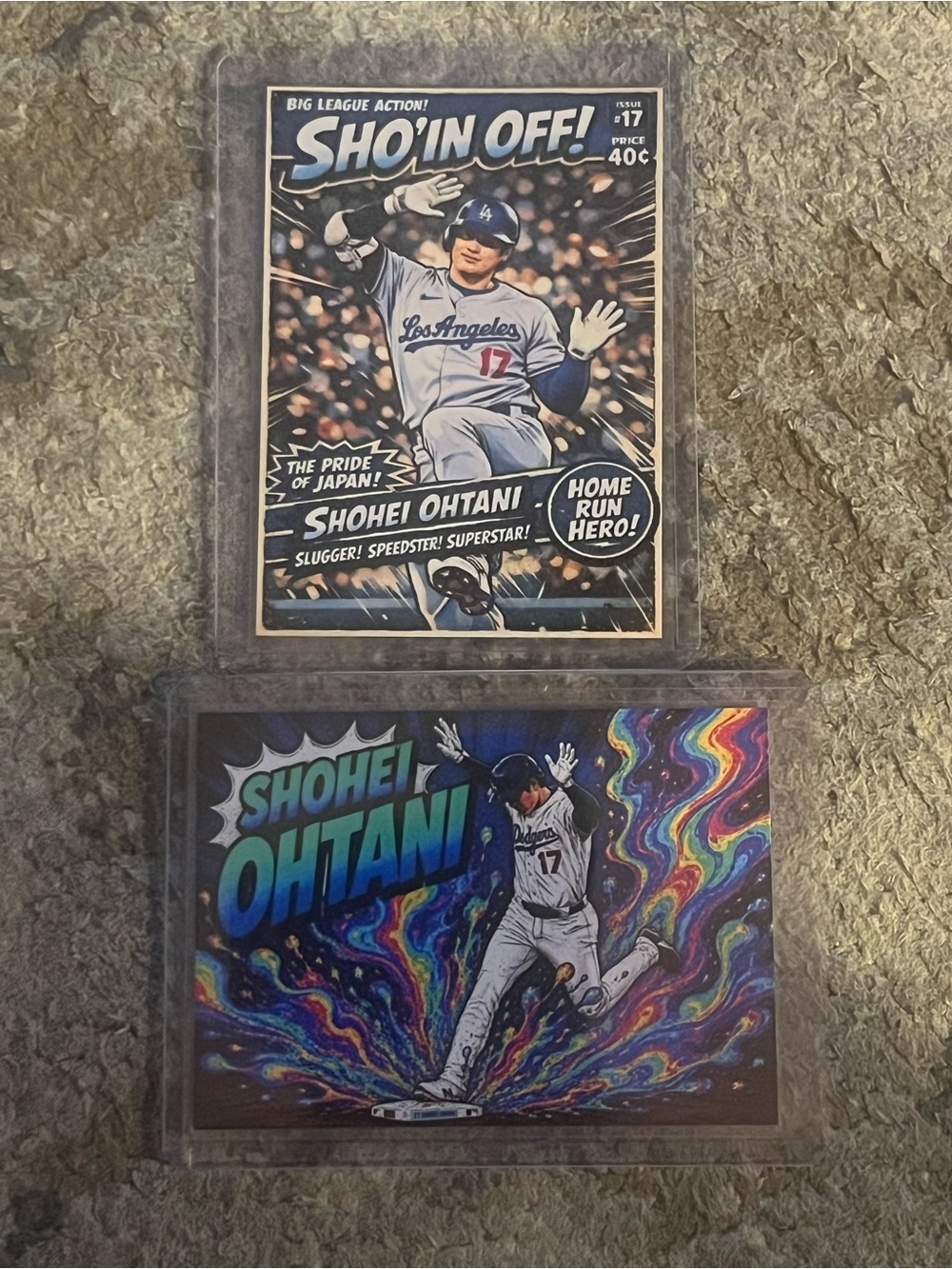 Shohei Ohtani Custom Art Cards Trading Card Lot